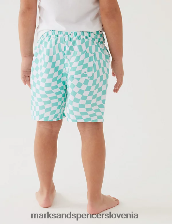kariraste kopalne hlače svetla aqua Marks & Spencer oblačila otroci 6T8F6X8305