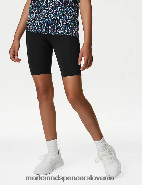 kolesarske kratke hlače Črna Marks & Spencer oblačila otroci 6T8F6X9735