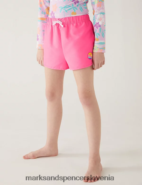 kopalne kratke hlače roza Marks & Spencer oblačila otroci 6T8F6X9680