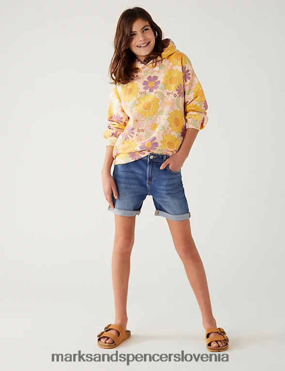 kratke hlače denim Marks & Spencer oblačila otroci 6T8F6X9509
