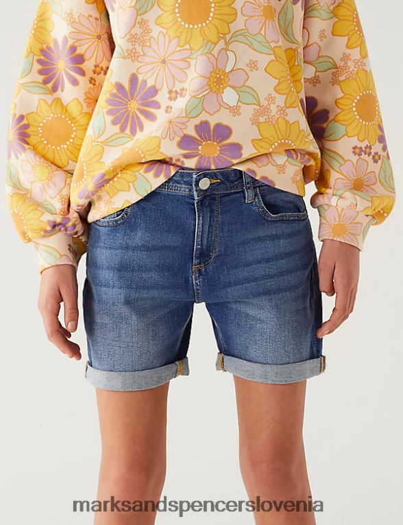 kratke hlače denim Marks & Spencer oblačila otroci 6T8F6X9509