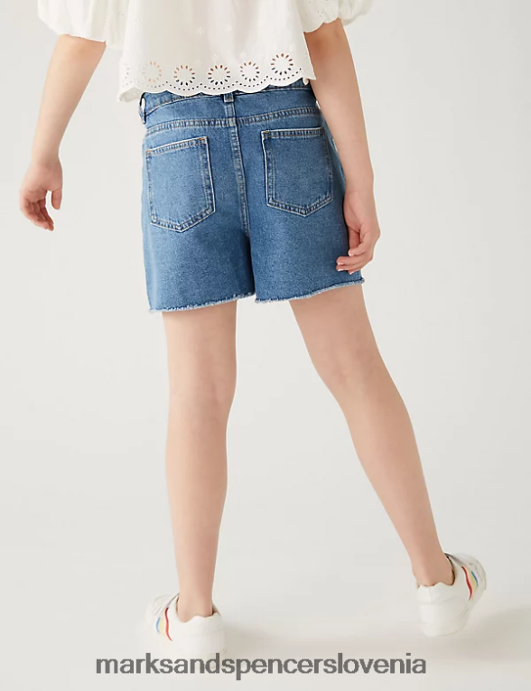 mami vezene kratke hlače denim Marks & Spencer oblačila otroci 6T8F6X9355