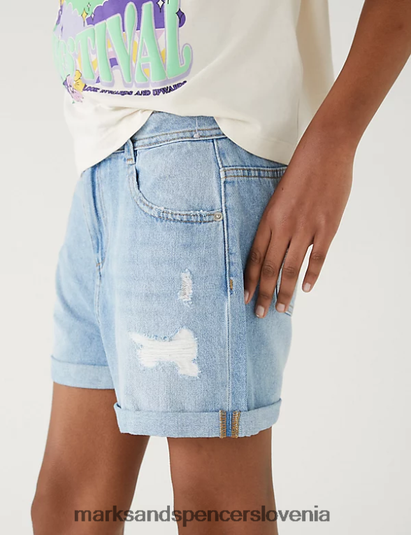 mamine kratke hlače denim Marks & Spencer oblačila otroci 6T8F6X9782