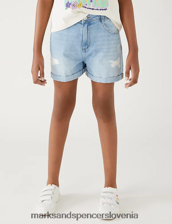 mamine kratke hlače denim Marks & Spencer oblačila otroci 6T8F6X9782