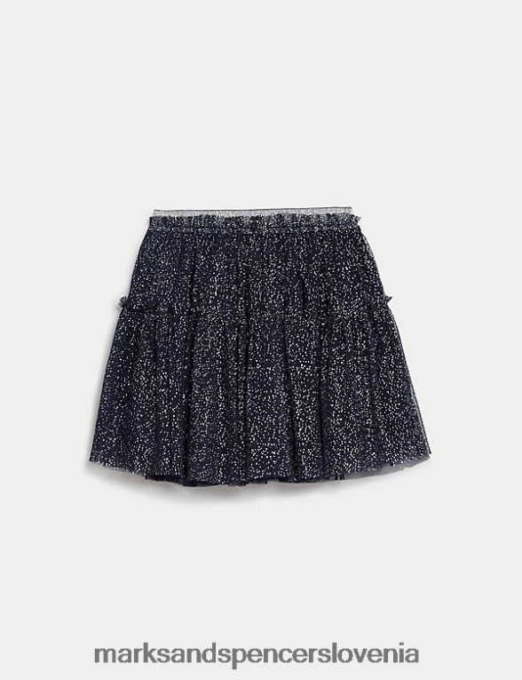 bleščeče tutu krilo mornarica Marks & Spencer oblačila otroci 6T8F6X9611