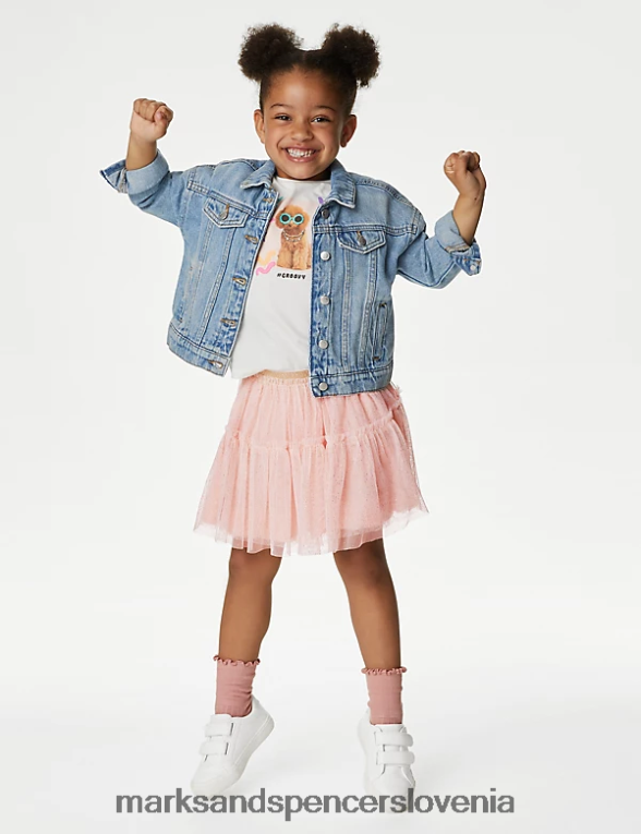 bleščeče tutu krilo roza Marks & Spencer oblačila otroci 6T8F6X9354