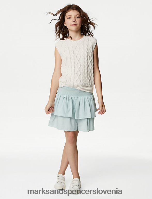 krilo iz čistega bombaža modra Marks & Spencer oblačila otroci 6T8F6X9109