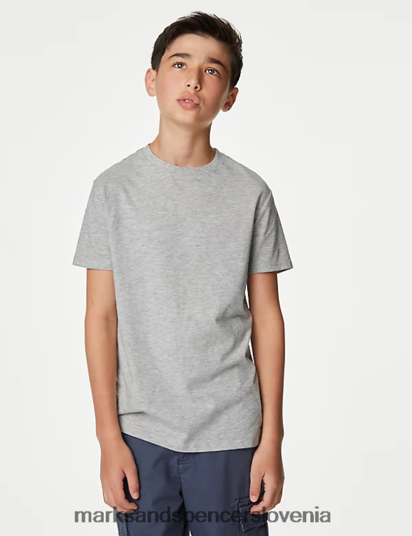 2-delni komplet navadne srajce in majice kamen Marks & Spencer oblačila otroci 6T8F6X7903
