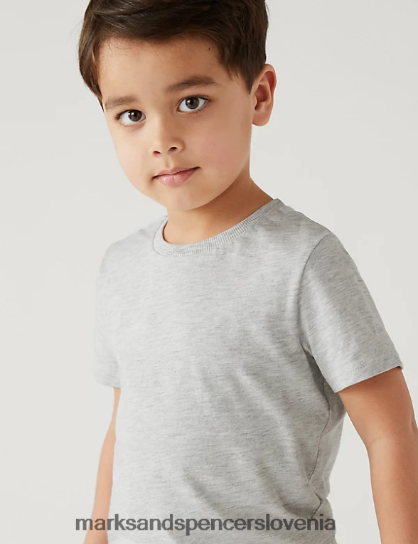 2 delni komplet srajce in majice denim Marks & Spencer oblačila otroci 6T8F6X8335