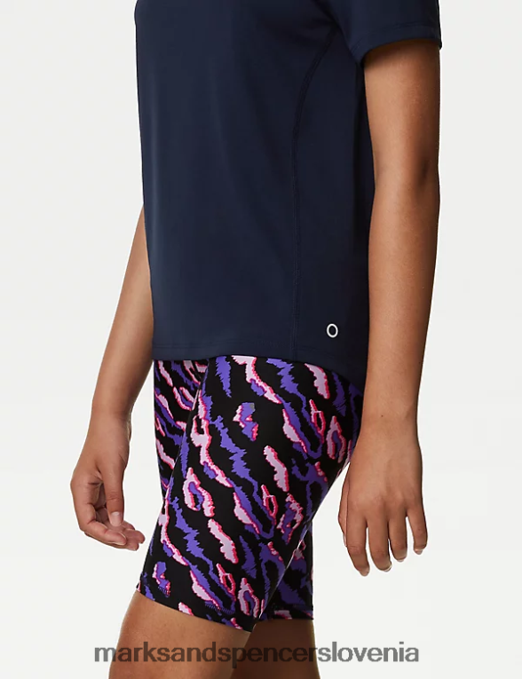 športna majica mornarica Marks & Spencer oblačila otroci 6T8F6X8632
