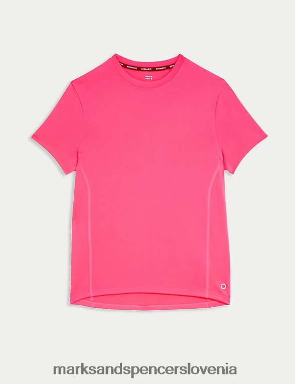športna majica roza Marks & Spencer oblačila otroci 6T8F6X8393