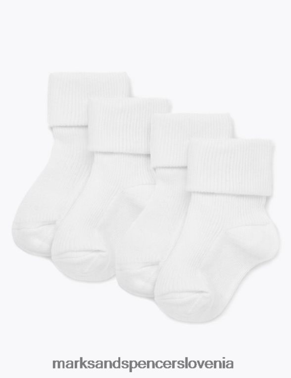 4pk nogavic bela Marks & Spencer oblačila otroci 6T8F6X7422
