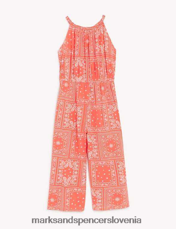 kombinezon s potiskom bandane koral Marks & Spencer oblačila otroci 6T8F6X9892