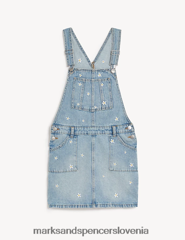 vezene marjetice denim Marks & Spencer oblačila otroci 6T8F6X9817