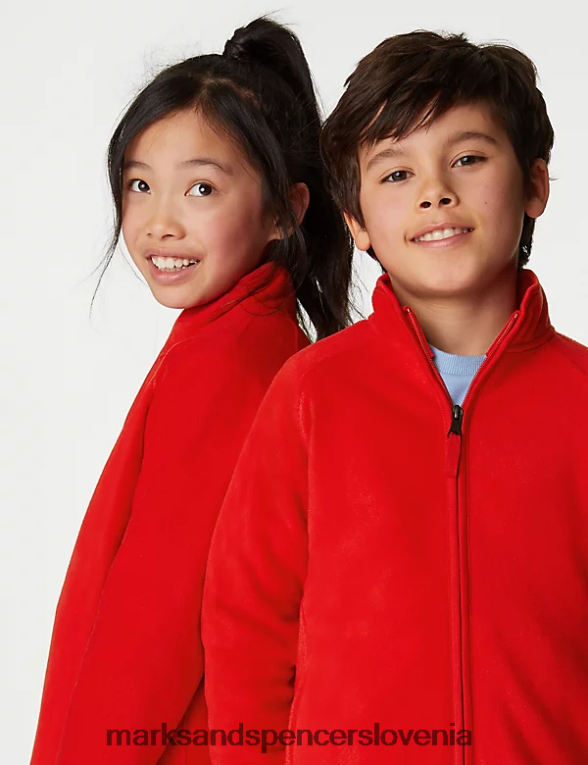 jakna iz flisa čili Marks & Spencer oblačila otroci 6T8F6X8140