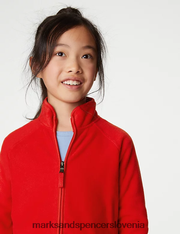 jakna iz flisa čili Marks & Spencer oblačila otroci 6T8F6X8140