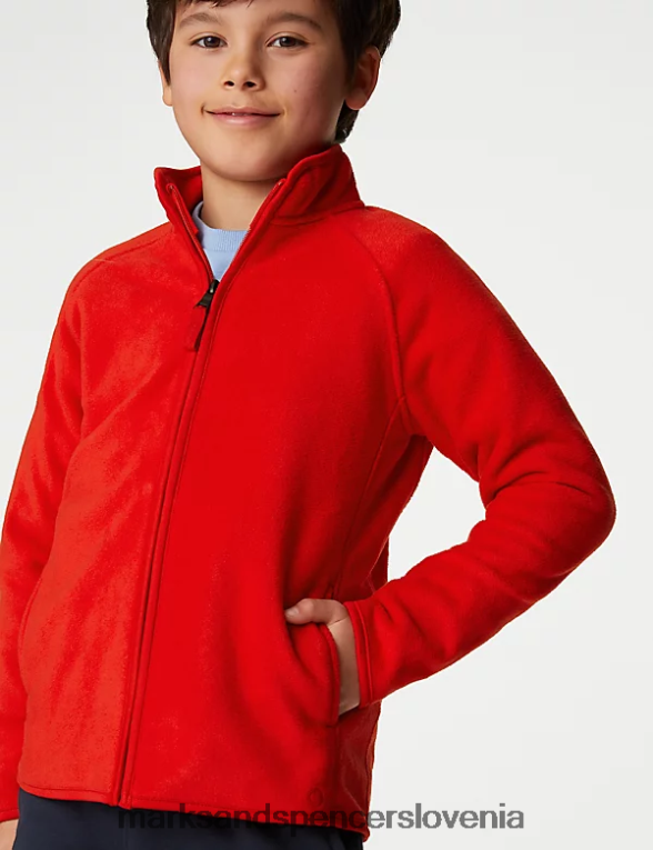 jakna iz flisa čili Marks & Spencer oblačila otroci 6T8F6X8140