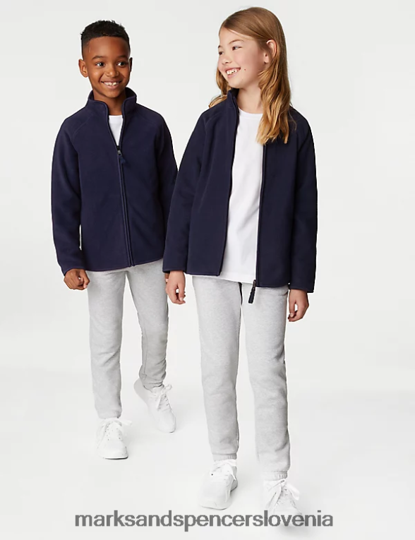 jakna iz flisa mornarica Marks & Spencer oblačila otroci 6T8F6X7881