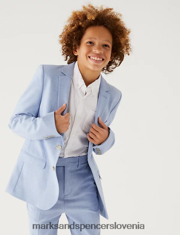 mini me jakna nežno modra Marks & Spencer oblačila otroci 6T8F6X7953