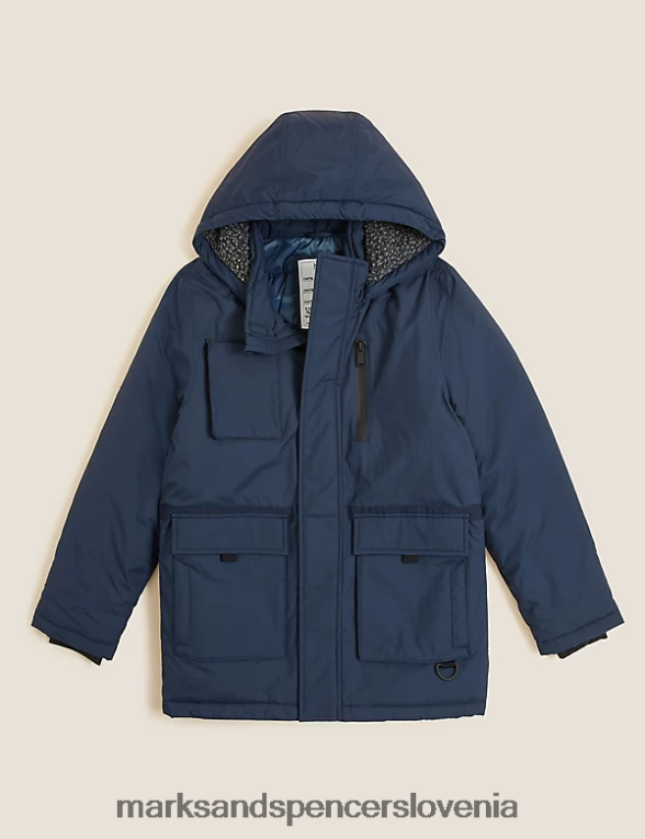 nevihtna parka mornarica Marks & Spencer oblačila otroci 6T8F6X9019