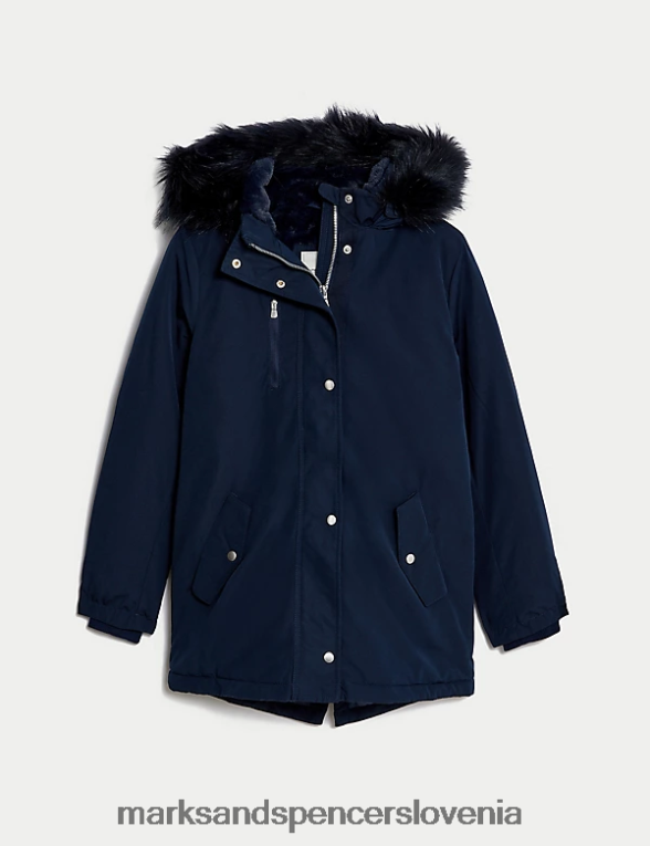 nevihtna parka mornarica Marks & Spencer oblačila otroci 6T8F6X9537