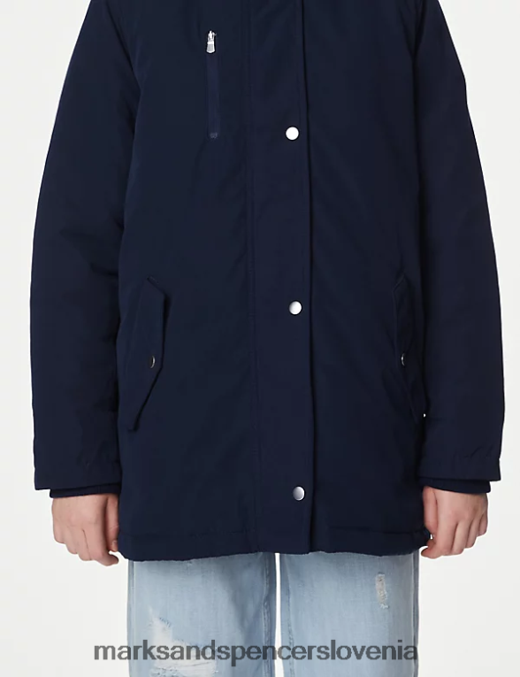 nevihtna parka mornarica Marks & Spencer oblačila otroci 6T8F6X9537