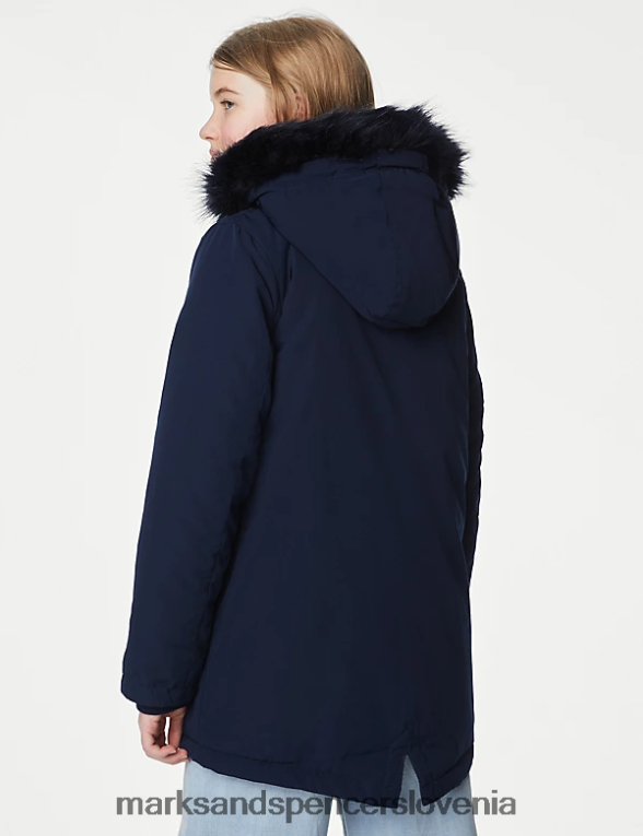 nevihtna parka mornarica Marks & Spencer oblačila otroci 6T8F6X9537