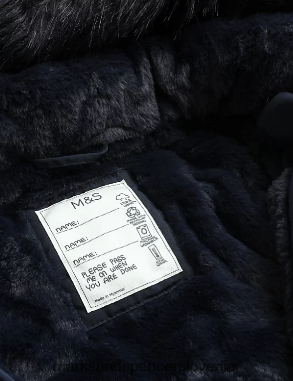 nevihtna parka mornarica Marks & Spencer oblačila otroci 6T8F6X9537
