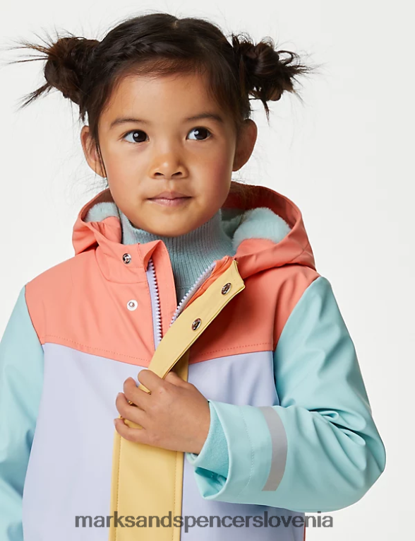 ribiški plašč s kapuco stormwear multi Marks & Spencer oblačila otroci 6T8F6X8903