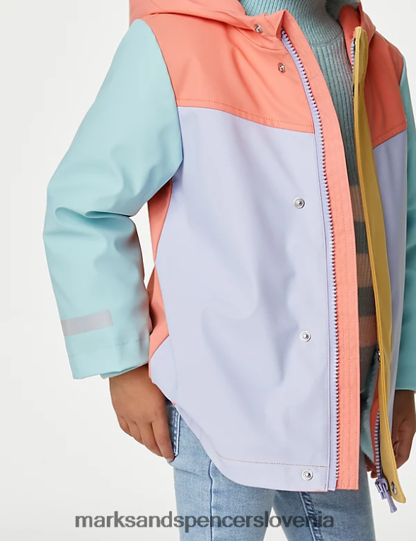 ribiški plašč s kapuco stormwear multi Marks & Spencer oblačila otroci 6T8F6X8903