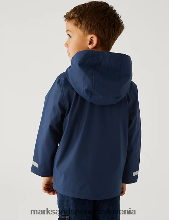 ribiški plašč stormwear mornarica Marks & Spencer oblačila otroci 6T8F6X8277