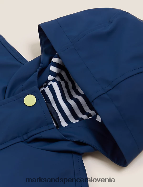 ribiški plašč stormwear mornarica Marks & Spencer oblačila otroci 6T8F6X8277
