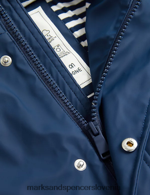 ribiški plašč stormwear mornarica Marks & Spencer oblačila otroci 6T8F6X8277
