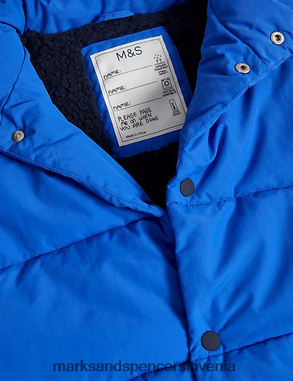stormwear borg podložena jopica modra Marks & Spencer oblačila otroci 6T8F6X8191