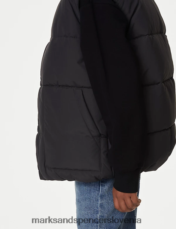 stormwear borg podložena jopica oglje Marks & Spencer oblačila otroci 6T8F6X8463