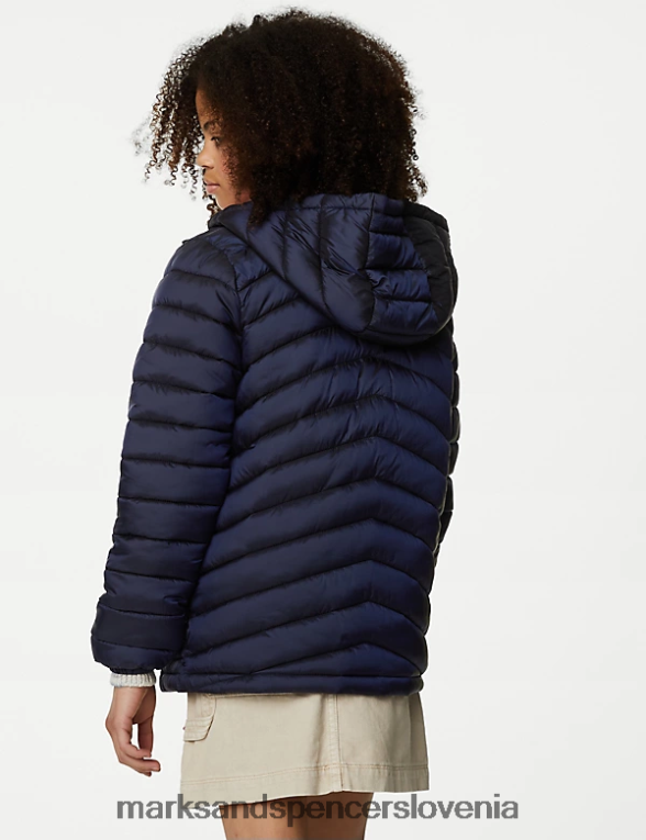 stormwear lahek podložen plašč mornarica Marks & Spencer oblačila otroci 6T8F6X8988