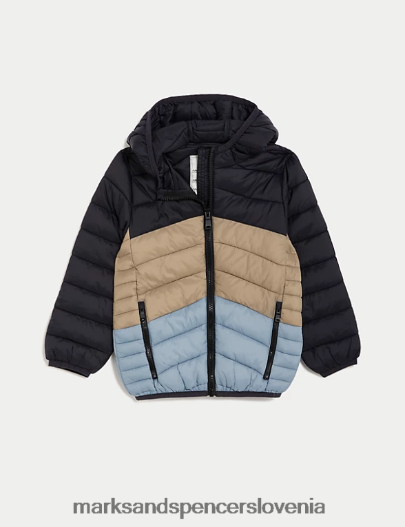 stormwear lahka podložena jakna mešanica oglja Marks & Spencer oblačila otroci 6T8F6X8167
