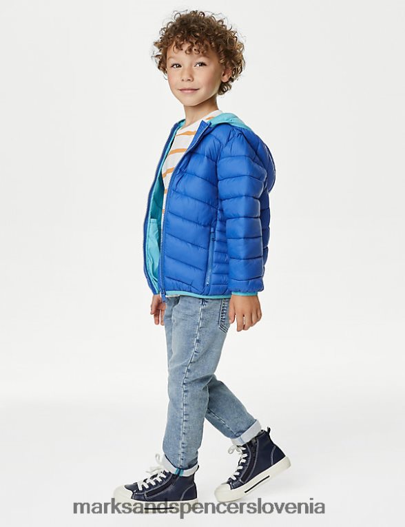 stormwear lahka podložena jakna modra Marks & Spencer oblačila otroci 6T8F6X8169