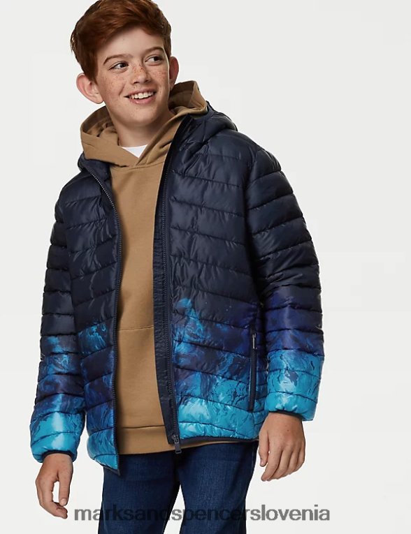 stormwear lahka podložena jakna mornarska mešanica Marks & Spencer oblačila otroci 6T8F6X8258
