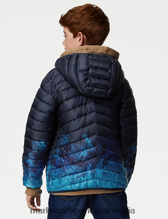 stormwear lahka podložena jakna mornarska mešanica Marks & Spencer oblačila otroci 6T8F6X8258