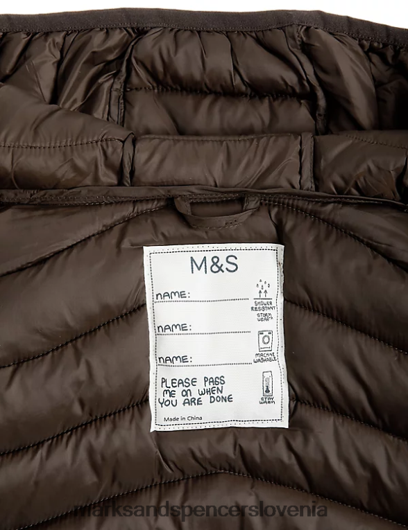 stormwear lahka podložena jakna rjav Marks & Spencer oblačila otroci 6T8F6X8259