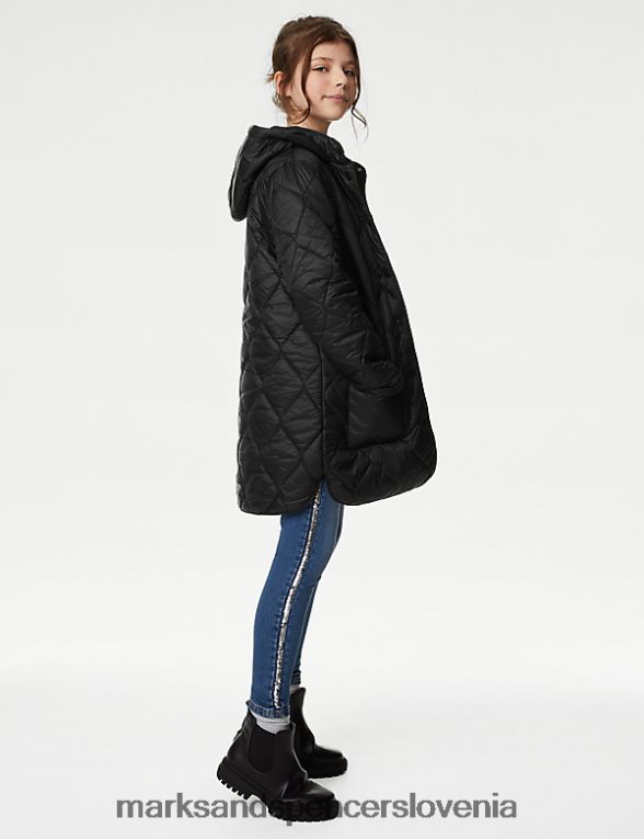 stormwear prešit podložen plašč Črna Marks & Spencer oblačila otroci 6T8F6X9773