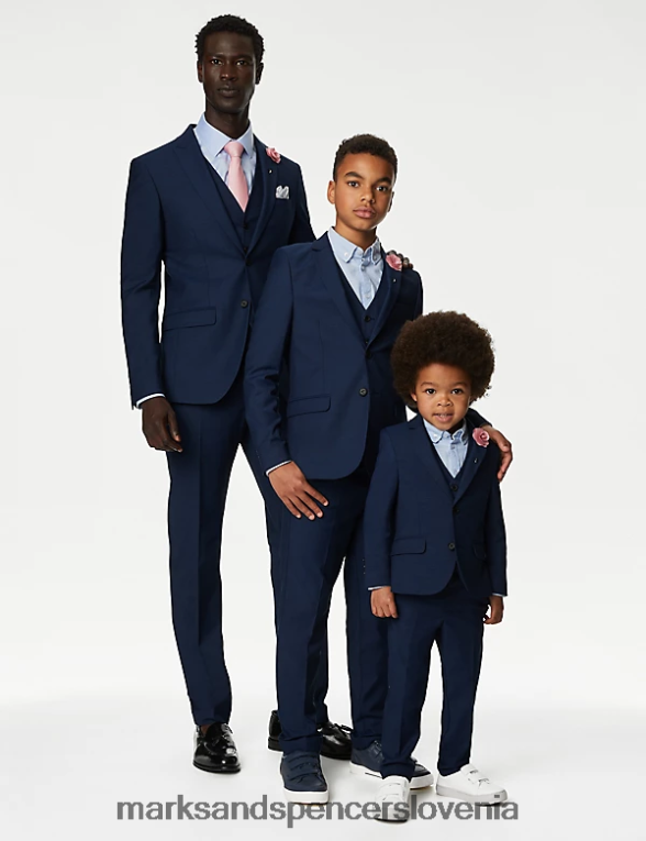 suknjič indigo Marks & Spencer oblačila otroci 6T8F6X8122