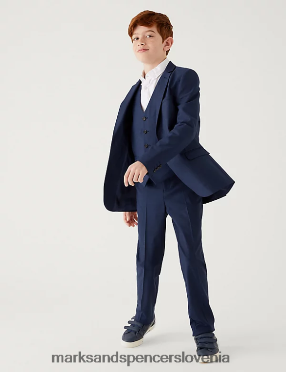 suknjič indigo Marks & Spencer oblačila otroci 6T8F6X8122