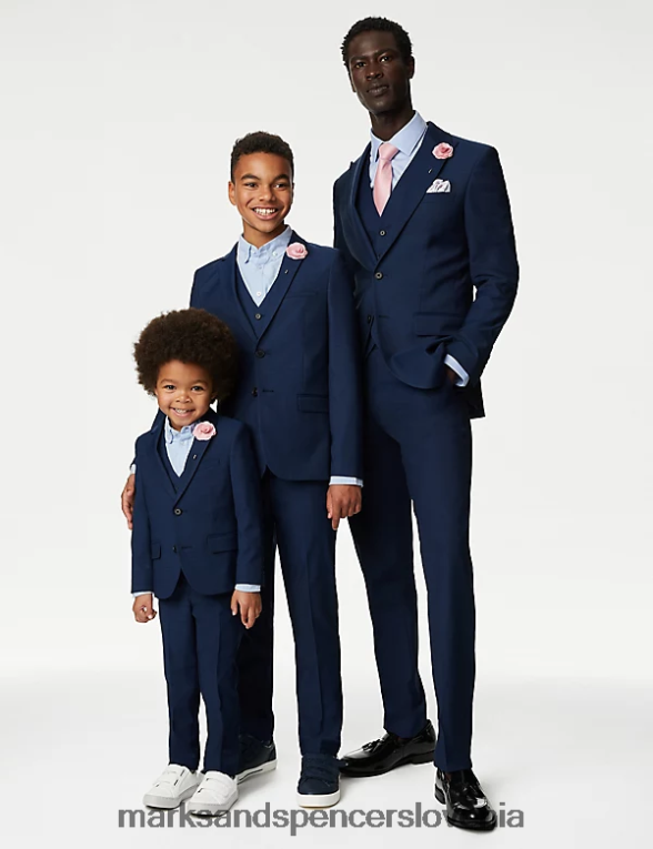 suknjič indigo Marks & Spencer oblačila otroci 6T8F6X8122