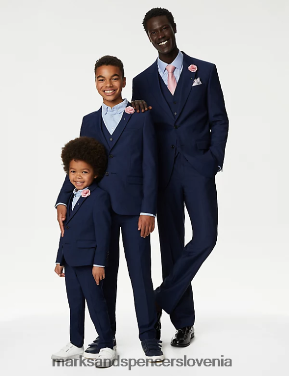 suknjič indigo Marks & Spencer oblačila otroci 6T8F6X8122