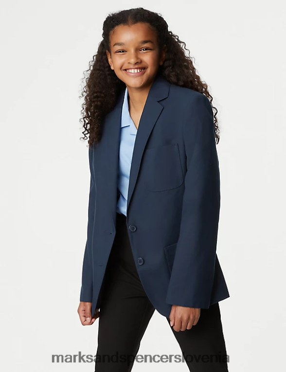 šolski blazer mornarica Marks & Spencer šolska uniforma otroci 6T8F6X9950