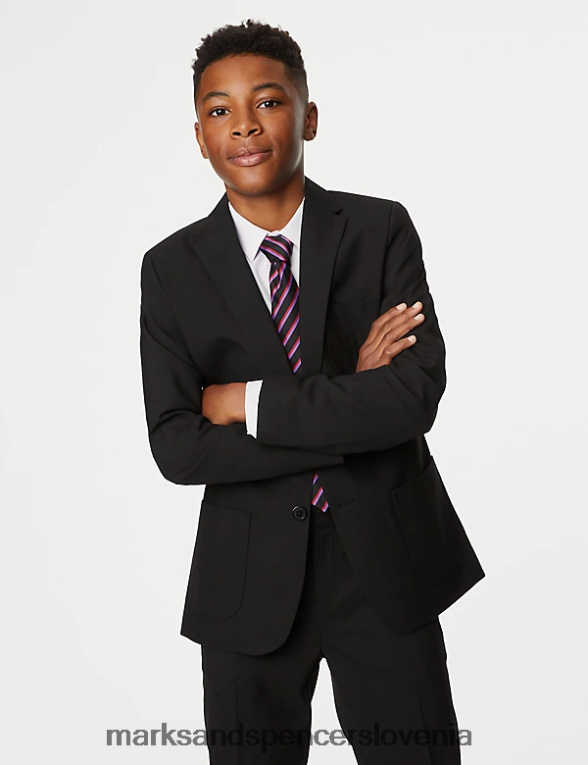 šolski blazer Črna Marks & Spencer šolska uniforma otroci 6T8F6X8741