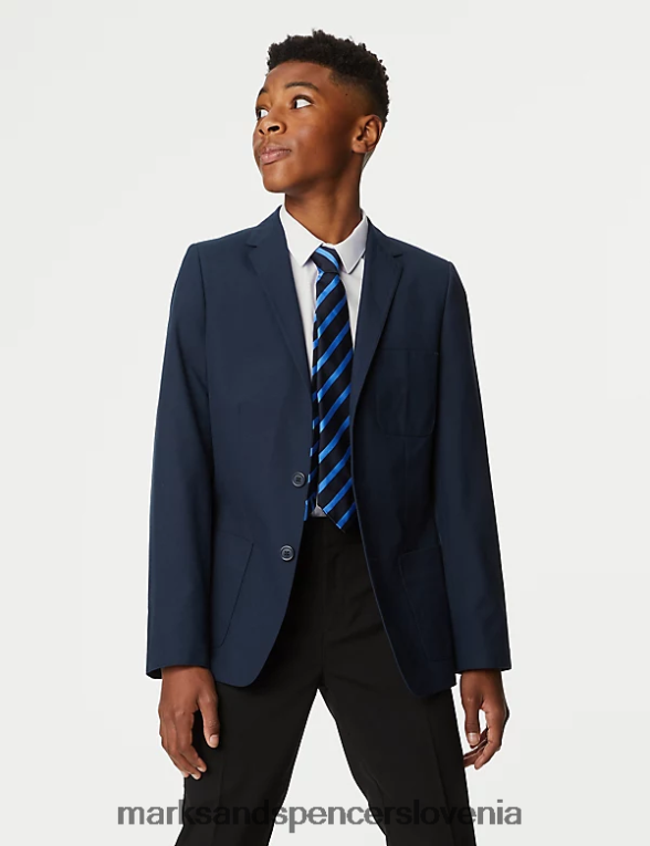 ozek šolski blazer mornarica Marks & Spencer šolska uniforma otroci 6T8F6X8176