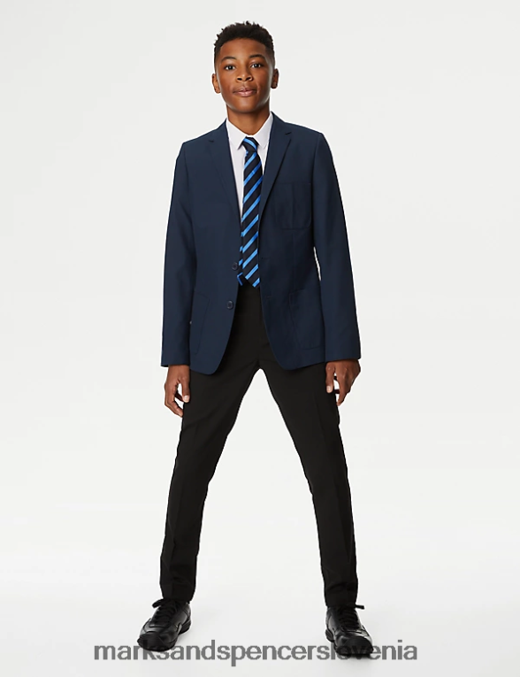 ozek šolski blazer mornarica Marks & Spencer šolska uniforma otroci 6T8F6X8176